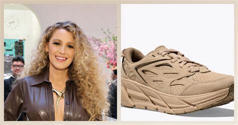 blake lively fake shoes|blake lively hoka shoes.